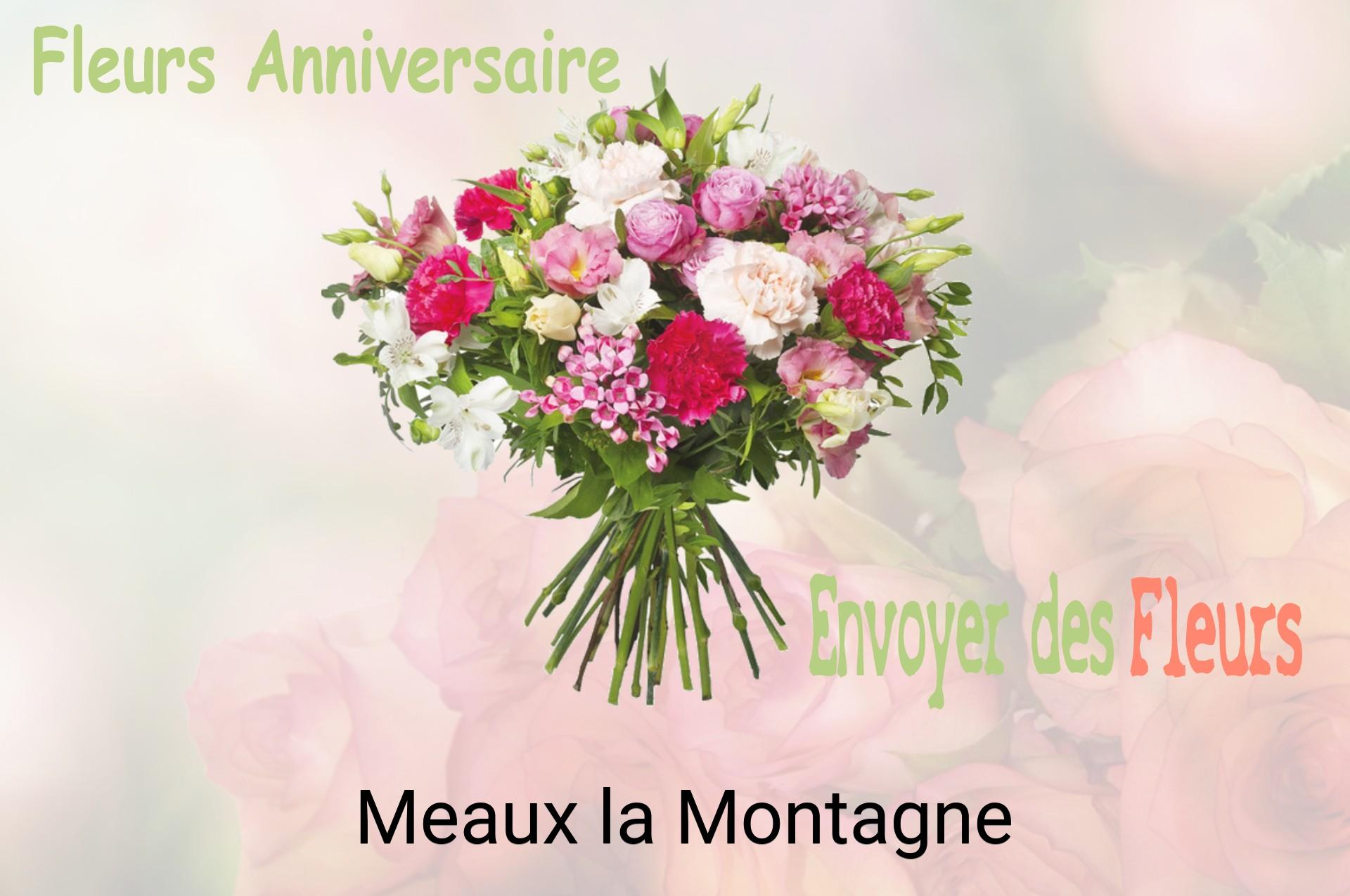 Bouquet de fleurs d’anniversaire livré à Meaux-la-Montagne