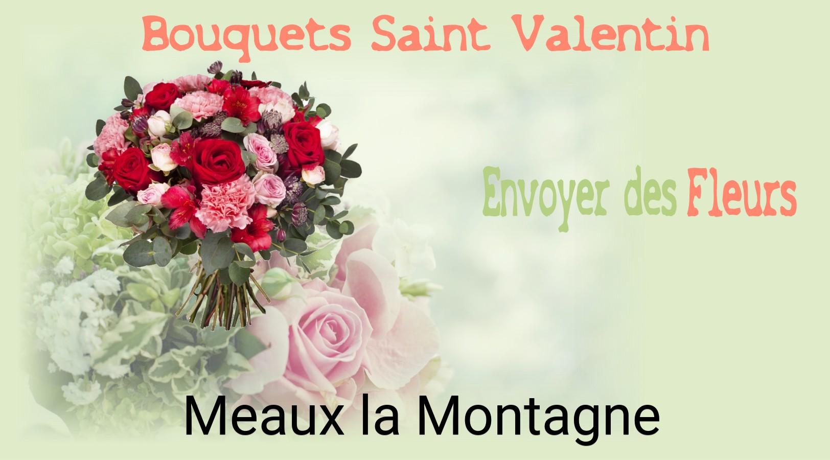 Roses de Saint-Valentin livrées à Meaux-la-Montagne